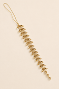 Jeweled Golden Wisteria Ornament 12"