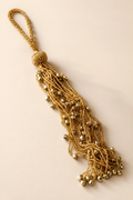 Golden Beaded Tassel