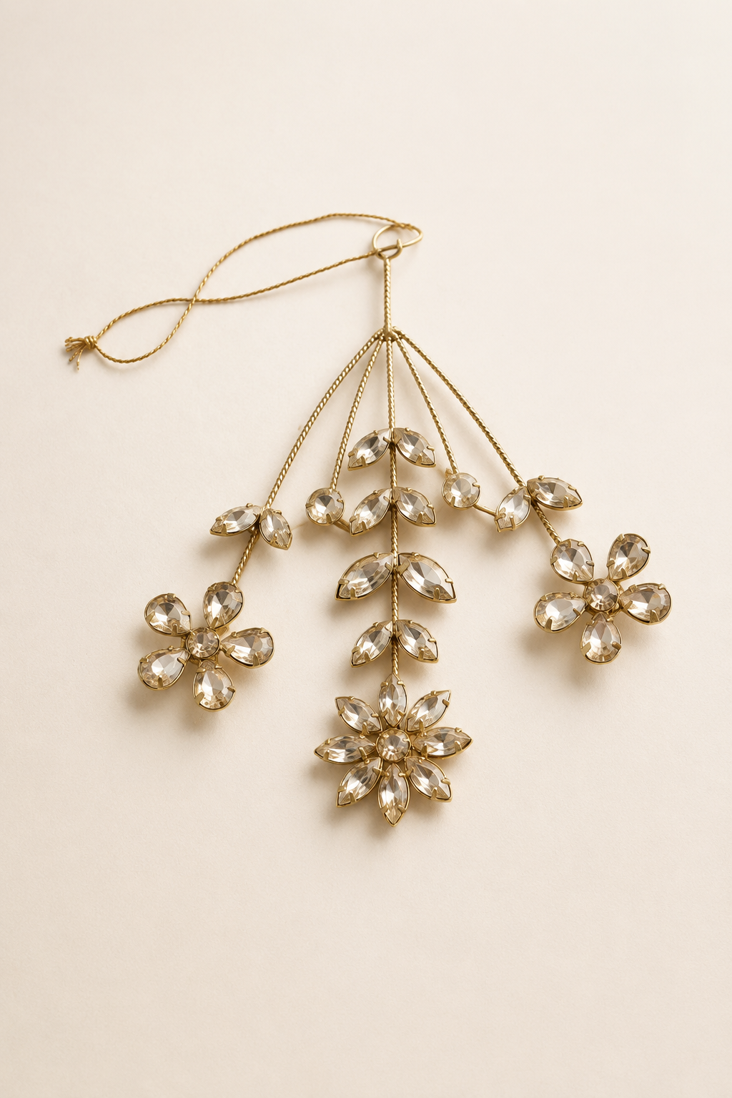 Jeweled Posey Ornament