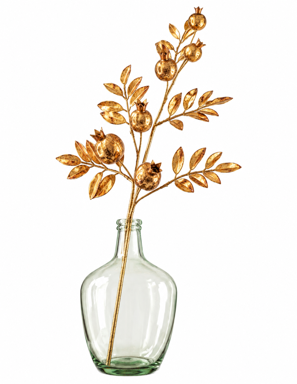 Gold Metallic Pomegranate Stem