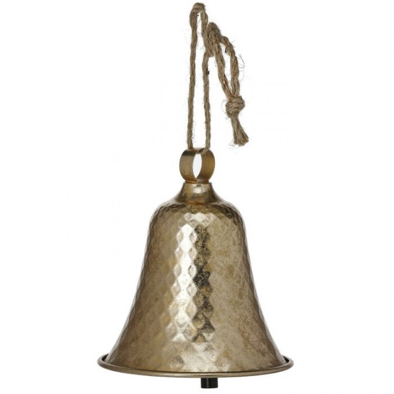 METAL GOLD HANGING BELL