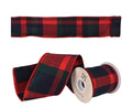 Flannel Plaid Ribbon 4" x 5 YD